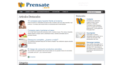 Desktop Screenshot of prensate.net